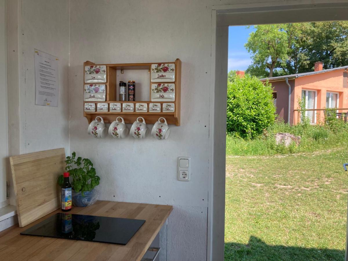 Hotel Mongolische Jurte Im Art.Quartier Velgast Exterior foto